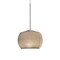 Besa Lighting Keno Cord Pendant, Smoke Sand, Satin Nickel Finish, 1x3W LED 1XT-KENOSM-LED-SN - alternate 1